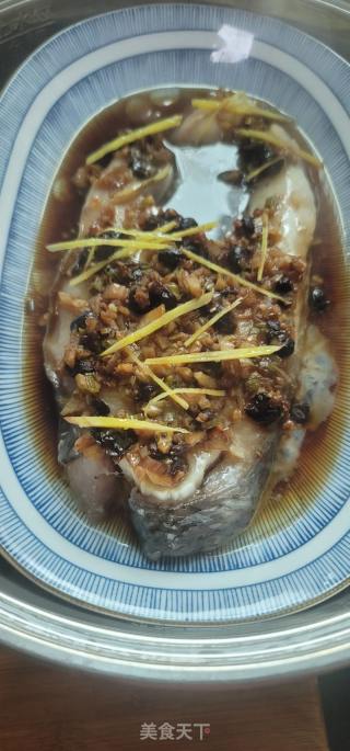 豉汁蒸马友鱼的做法步骤：5