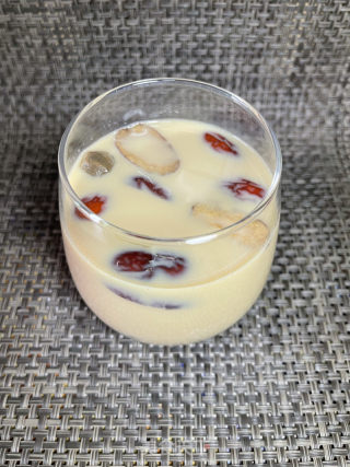 阿胶红枣桂圆奶茶的做法步骤：9