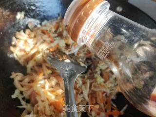 鸡蛋炒饼丝的做法步骤：11