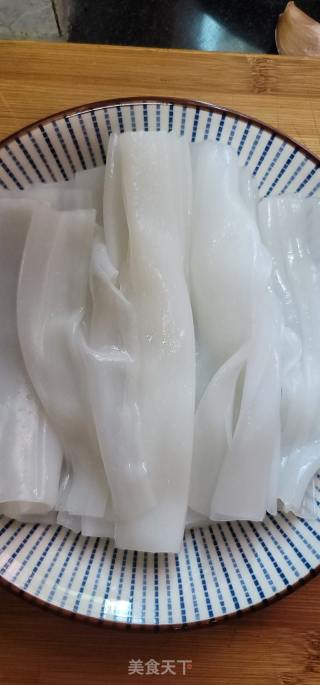 肉末榨菜蒸陈村粉的做法步骤：1