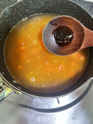 番茄豆腐肥牛汤的做法步骤：8
