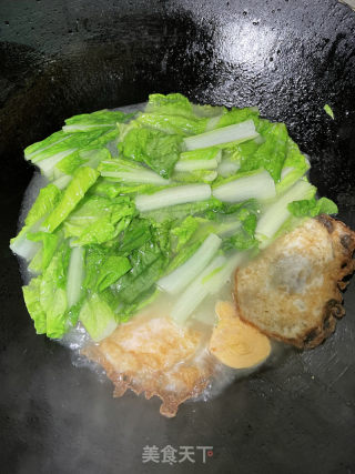 白菜豆腐汤的做法步骤：7
