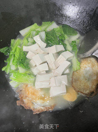 白菜豆腐汤的做法步骤：8