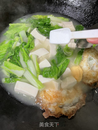 白菜豆腐汤的做法步骤：9