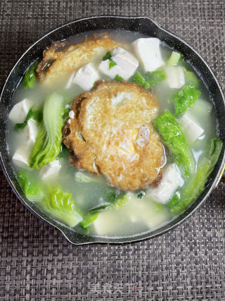 白菜豆腐汤的做法步骤：10