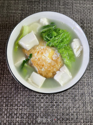 白菜豆腐汤的做法步骤：11