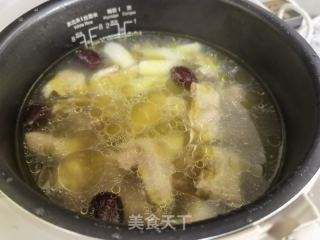 阳康后快速有效补充营养和体力/山药炖鸡汤的做法步骤：7