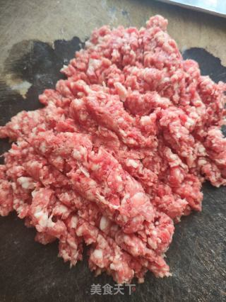 百合蒸牛肉丸的做法步骤：3