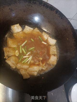 豆腐烩煎蛋的做法步骤：14