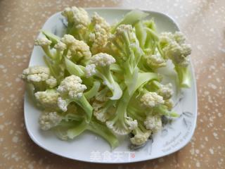 萝卜花菜烧排骨的做法步骤：5