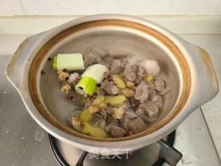 白萝卜清炖羊肉的做法步骤：10
