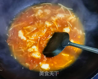 开胃番茄汤的做法步骤：5