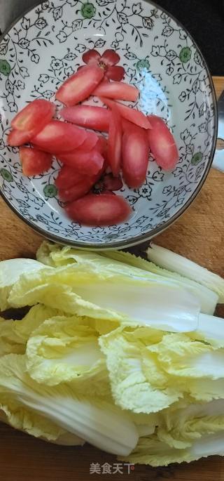 豆腐胡萝卜白菜煲的做法步骤：4