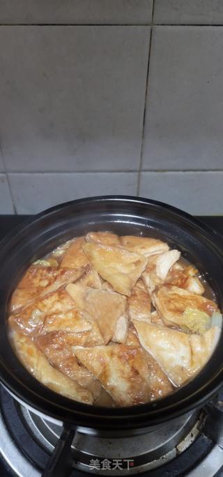 豆腐胡萝卜白菜煲的做法步骤：9