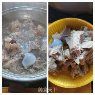 竹芋胡萝卜猪骨汤的做法步骤：4