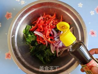 凉拌菠菜的做法步骤：4
