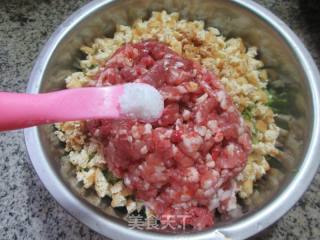 油豆腐肉末芹菜馅饺子的做法步骤：9