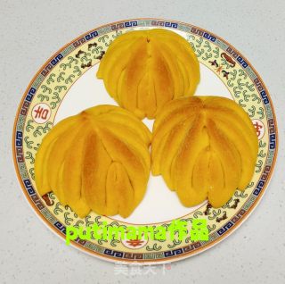 南瓜泥花样面包的做法步骤：14