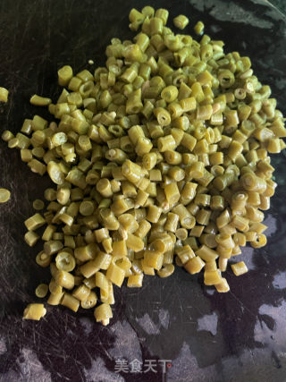 酸豆角肉末粉的做法步骤：4