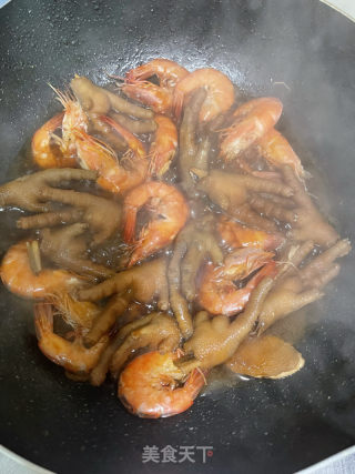 鲜虾鸡爪煲的做法步骤：13