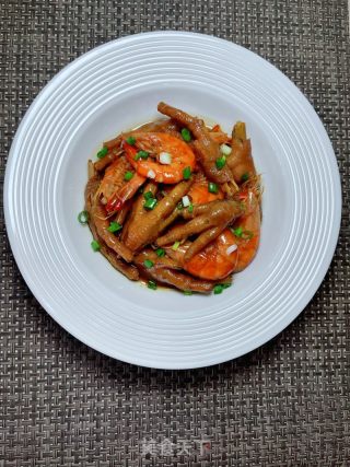 鲜虾鸡爪煲的做法步骤：14