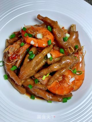鲜虾鸡爪煲的做法步骤：15