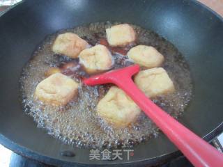 鹌鹑蛋烧油豆腐的做法步骤：6