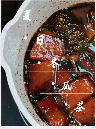 纯手工冬瓜奶茶的做法