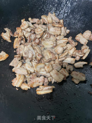 小竹笋炒五花肉的做法步骤：4