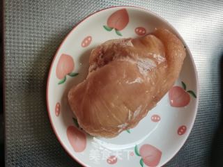 香菇青笋炒鸡丁的做法步骤：3
