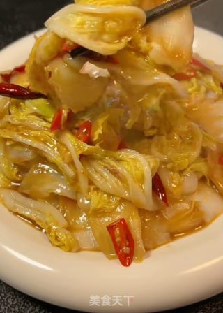小炒白菜的做法