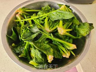 花生菠菜的做法步骤：6