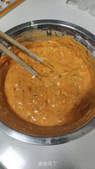 泡菜煎饼的做法步骤：5
