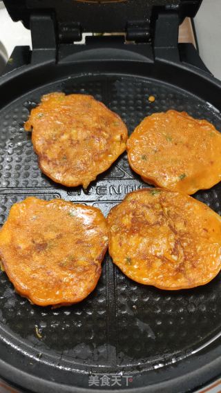 泡菜煎饼的做法步骤：6