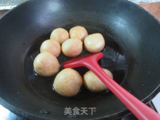 油面筋塞鸡胸肉的做法步骤：9