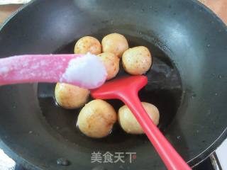 油面筋塞鸡胸肉的做法步骤：11