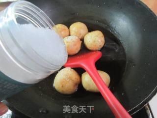 油面筋塞鸡胸肉的做法步骤：12