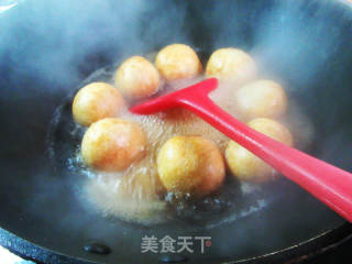 油面筋塞鸡胸肉的做法步骤：13