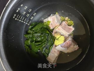 绿豆筒子骨汤的做法步骤：6