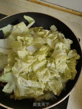 干辣椒煸炒白菜的做法步骤：4