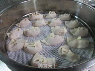 杂菜鸡肉泥大馄饨的做法步骤：9