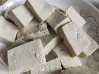 白菜豆腐烩粉条的做法步骤：2