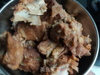 白菜豆腐烩粉条的做法步骤：3
