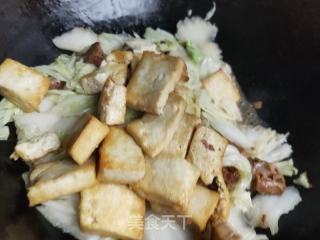 白菜豆腐烩粉条的做法步骤：9