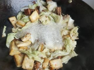 白菜豆腐烩粉条的做法步骤：11