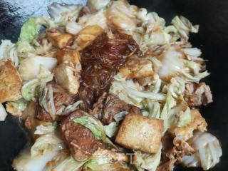白菜豆腐烩粉条的做法步骤：13