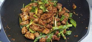 孜然羊肉的做法步骤：13