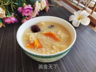 苹果南瓜红枣小米粥的做法步骤：5