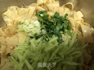 凉拌豆皮的做法步骤：5