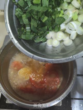 鸡肉百合菜丝汤的做法步骤：8